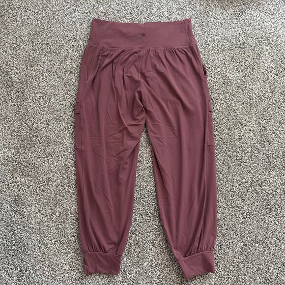 Athleta mauve pink Salutation cargo jogger pants size 1X - Picture 4 of 11